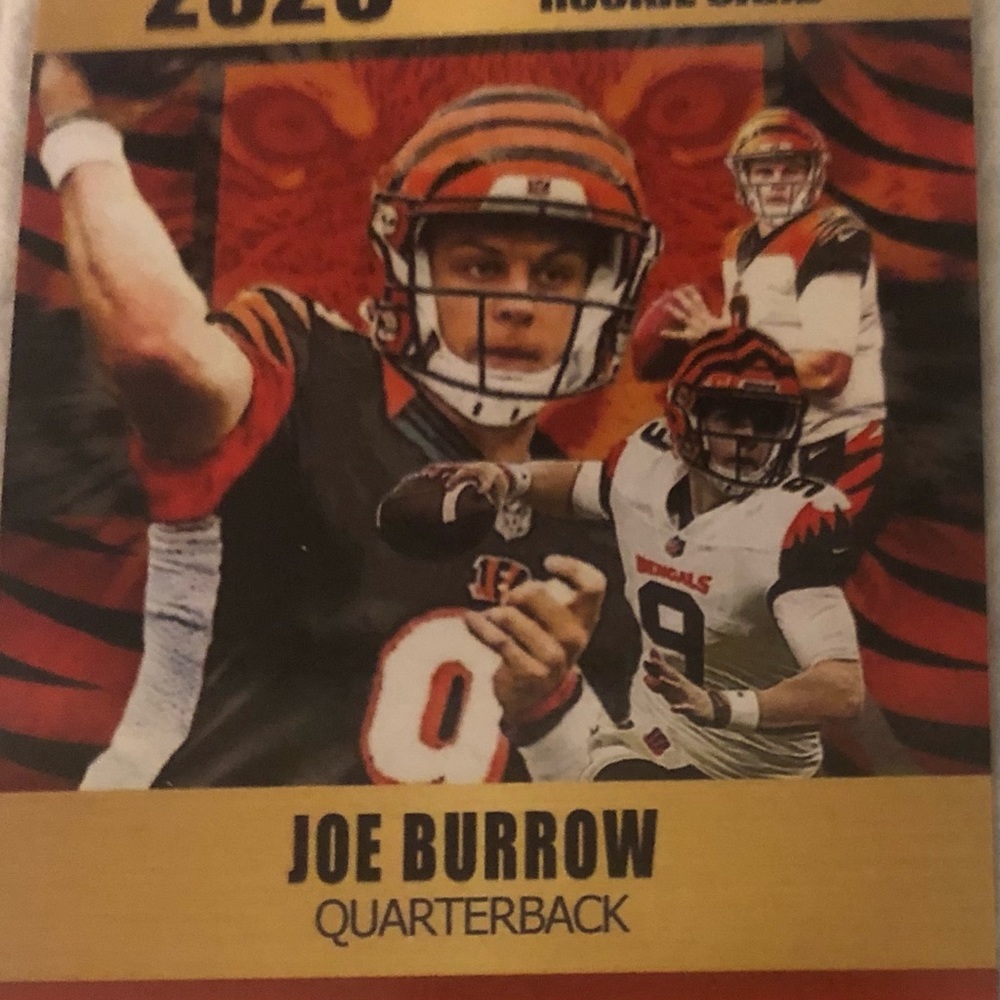Joe Burrow 2020 Rookie card CincinnTi